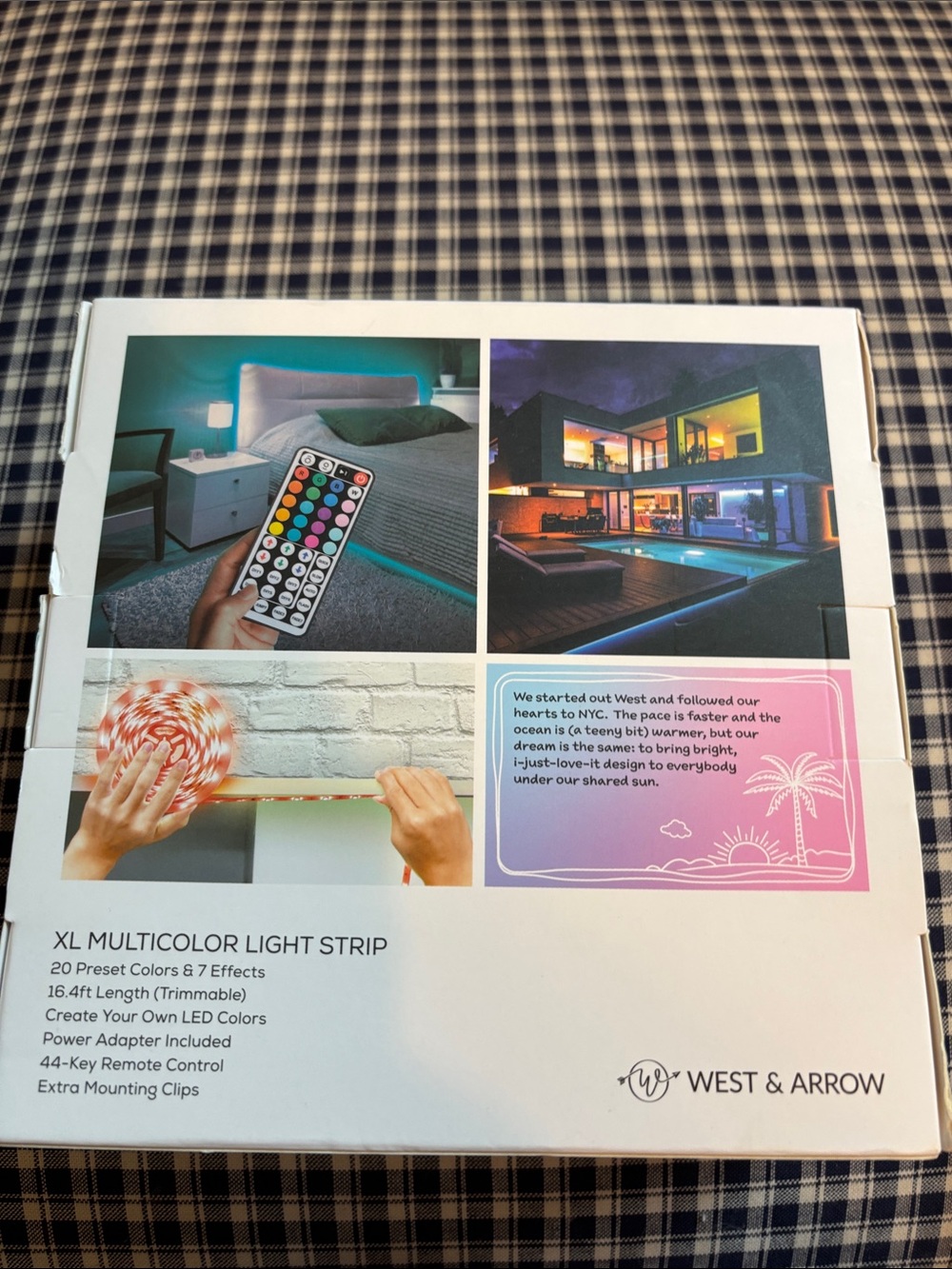 West & Arrow XL Flexible LED Light Strip - Multicolor Accent Lighting - Picture 3 of 5